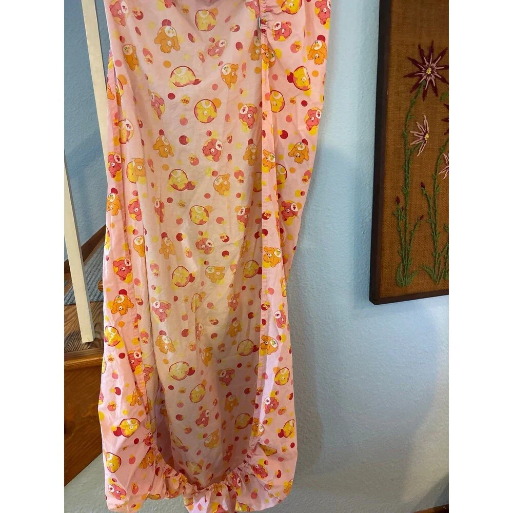 Care Bears vtg y2k Fitted Baby/Toddler Crib Sheet Pink “Fun Shine Love A Lot”